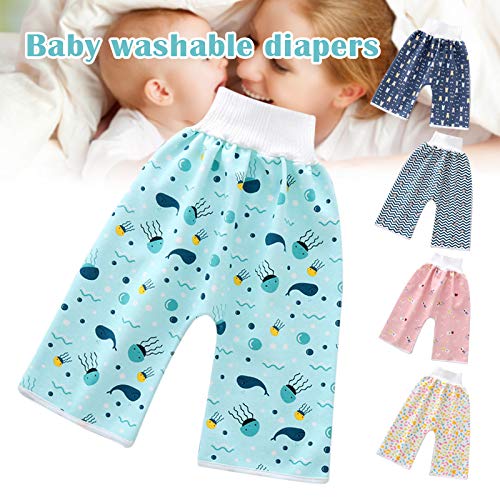 JKHK Comfy Cartoon Children Diaper Pants