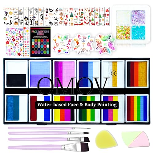OMOV 48 Colors Face Painting Kit