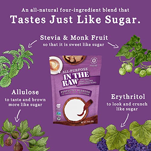 In The Raw HJM-1184 All-Purpose In The Raw Nature’S Zero Calorie Sweetener, Sugar Free Substitute Baking, Coffee, Stevia thumb #4