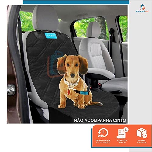 Capa Pet Protetora de Banco Dianteiro Impermeavel Automotiva - Duke & Dixie (Vermelho)