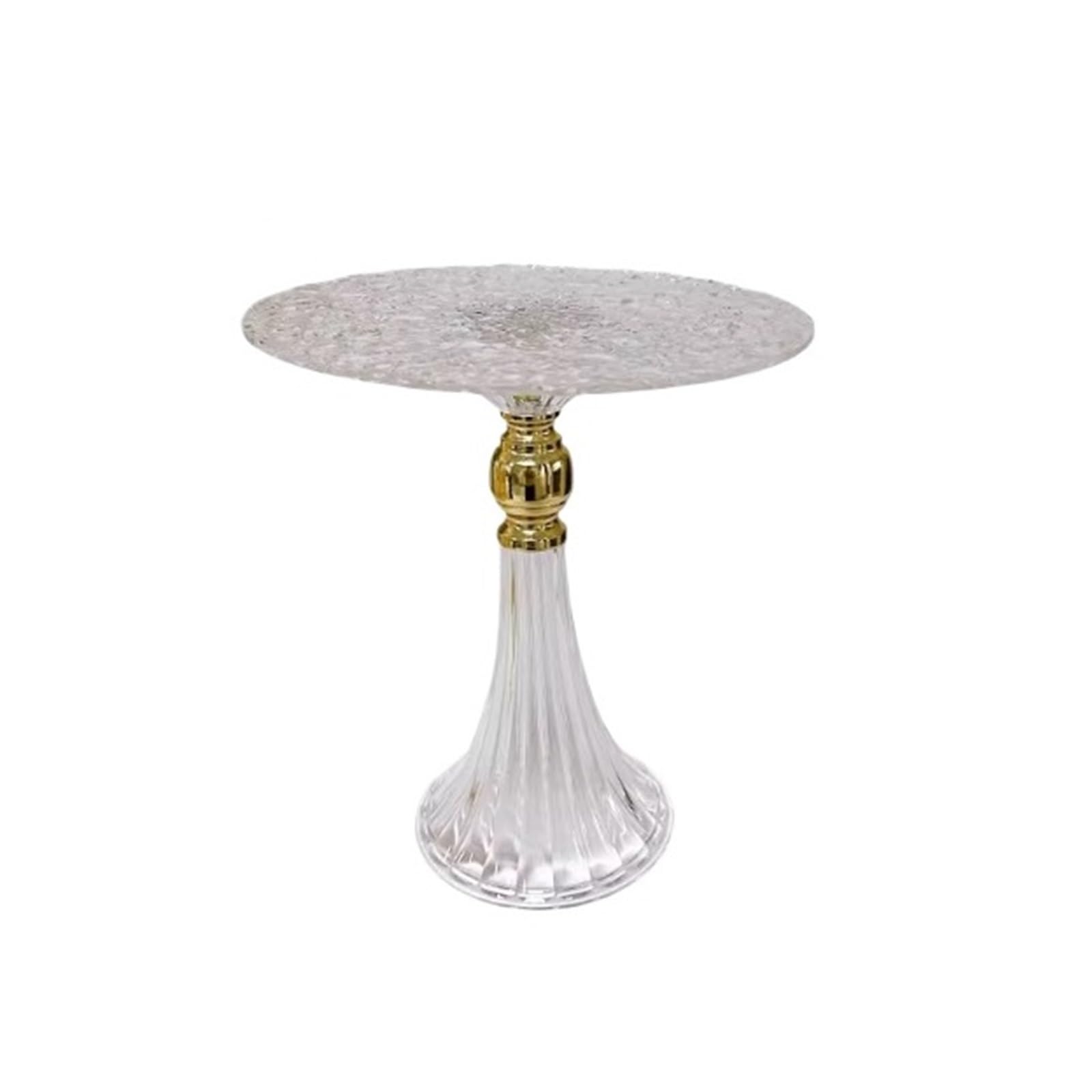 Yinj9562fg Cake display stand Gold-colored Transparent Dessert Display Stand, Decorative, Cake, Made Of Acrylic Wedding