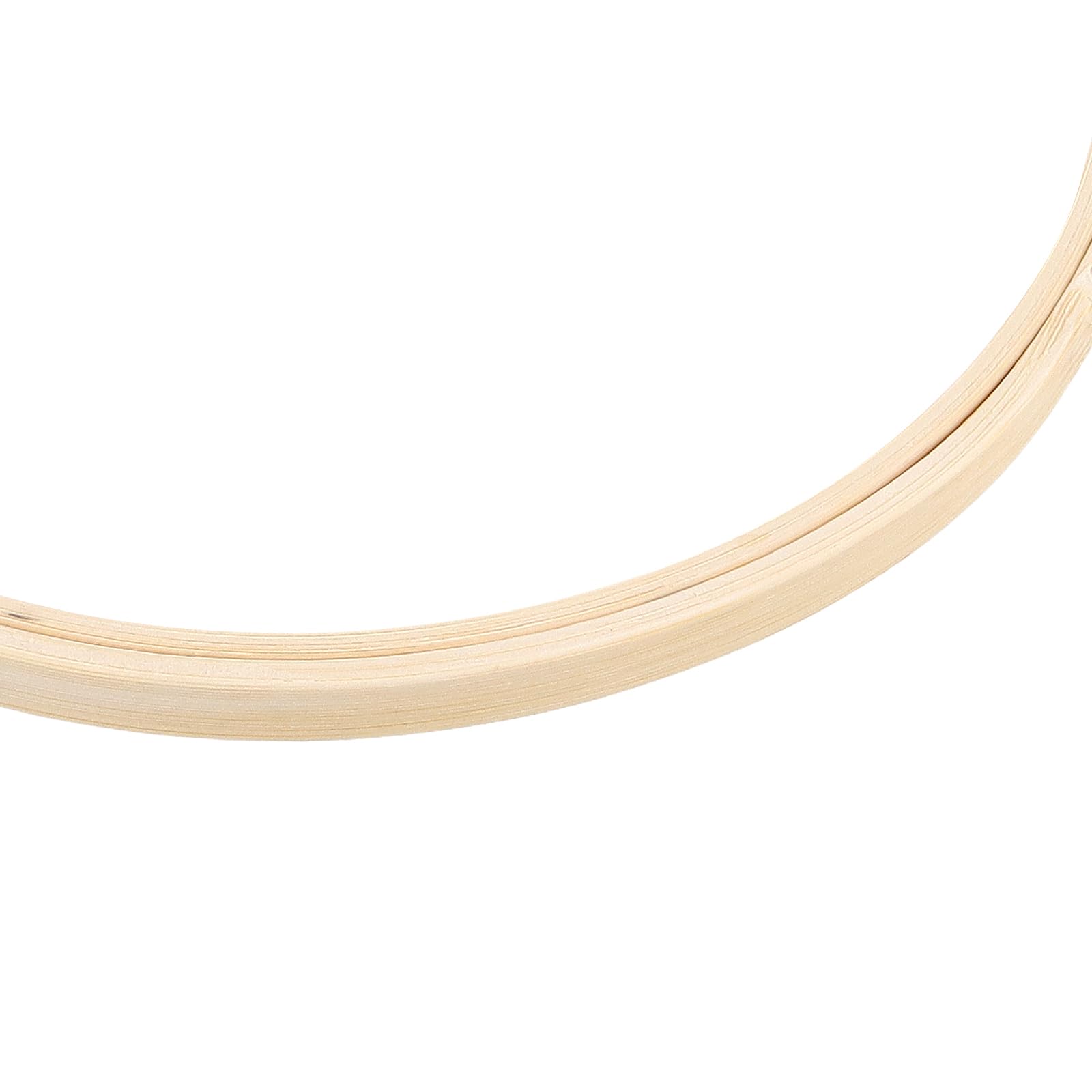 SINJEUN 20 bastidores de bordado de 13 cm, círculos de bambú, marco de punto de cruz de madera, redondo, pequeño, para manualidades, decoración
