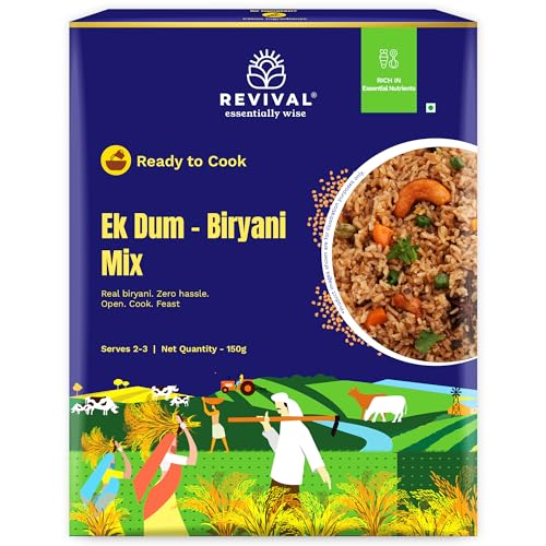 Image of Revival Ek Dum Briyani mix - | Healthy & Nutritious Meal