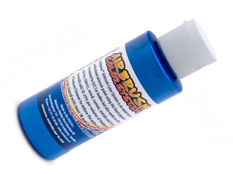 Hobbynox Airbrush Color Pearl Blau 60ml RC Karosserie Lexan Farbe