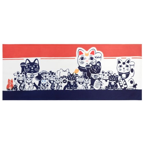 The Japanese Shop Lucky Cat Tenugui