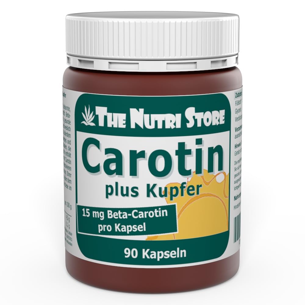 Carotin plus Kupfer 15 mg Kapseln 90 Stk.