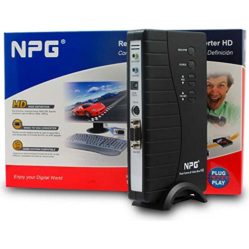 NPG Real Juego vghd1912 HD Conversor de vídeo