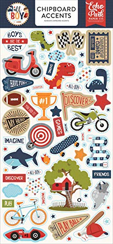 All Boy Chipboard 6'X13'-Accents
