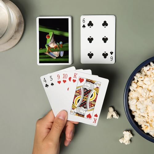 Baraja de cartas Tree Frog póker 52 piezas miniatura 2