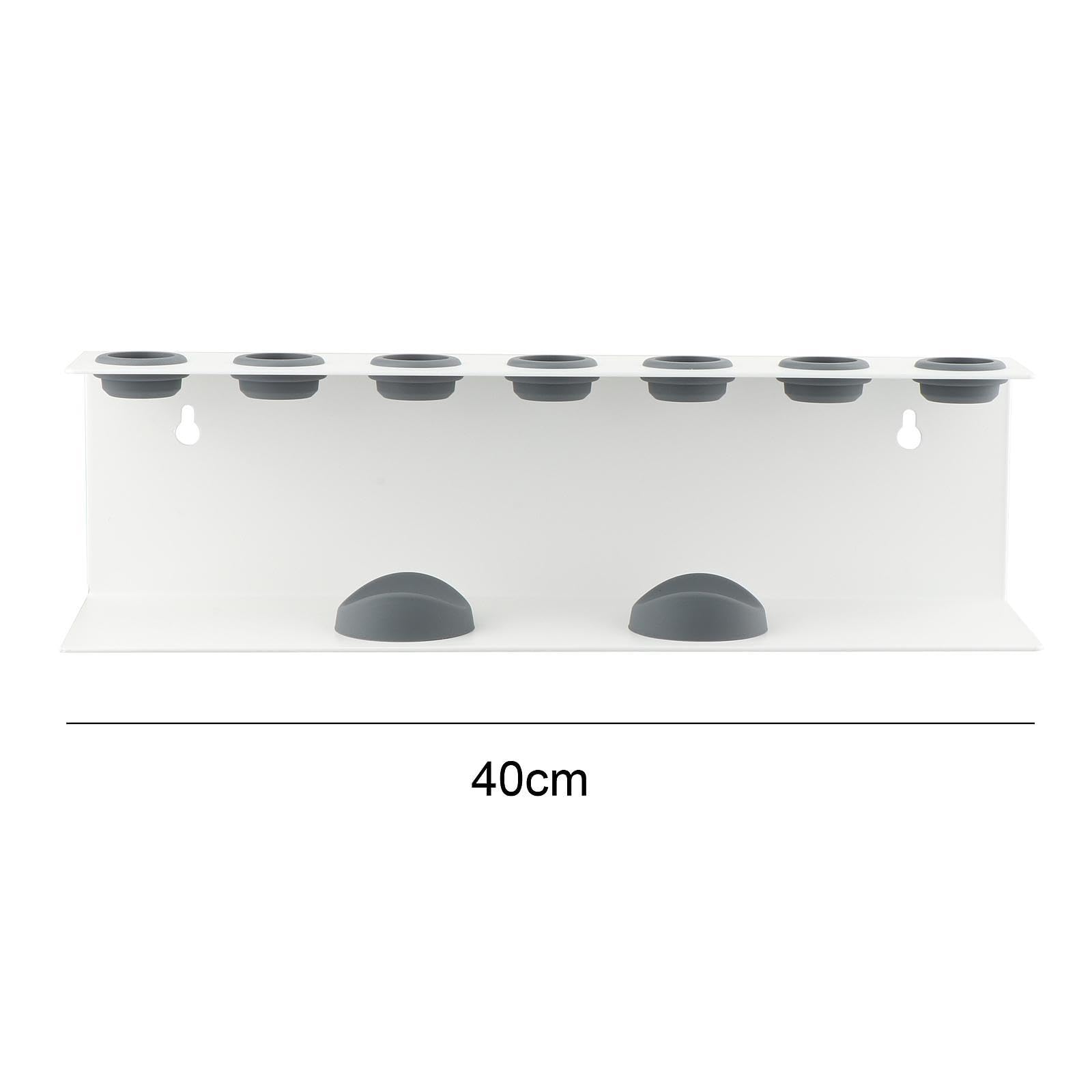 Haartrockner Halterung Aufbewahrungsregal Badregal Wandhalterung Haarstyling Halter Organizer Carbonstahl Montagefreundlich Praktisch für Bad Wohnbere, groß
