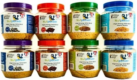 The Birdfood Warehouse Mealworm & Insect Bird Butter 375g (6 Pack ...