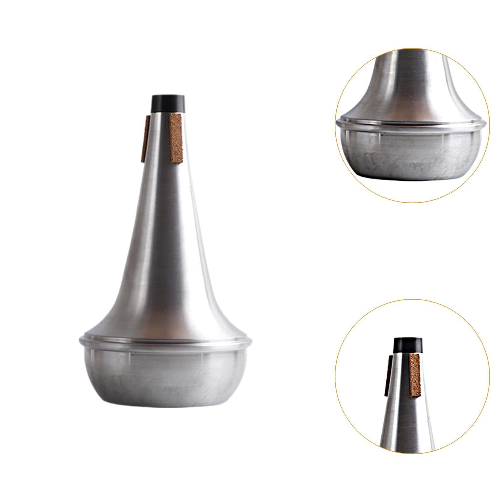 LOVIVER Sordina para trombón, ligera, portátil, para enseñanza y aprendizaje, sordina para práctica de trombón resistente para presentaciones en