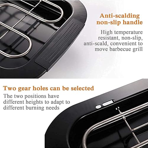 Image of Divik Adjustable 2000 Watt Temperature Control BBQ Grill Smokeless Tabletop Fast Cooking House Kitchen Camping Grill (1Pcs)