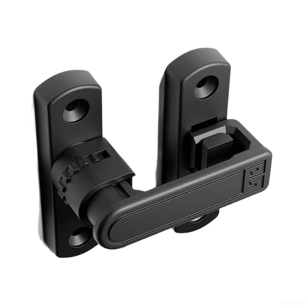 Pestillo Seguridad Ventana Corredera Ajustable 7mm(Black，2pcs)