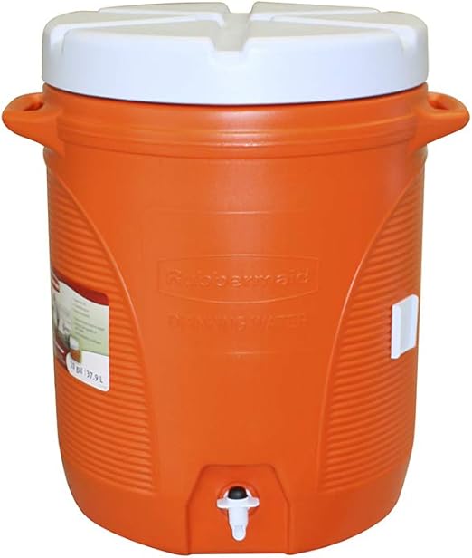 Rubbermaid FG16100111 10 Gallon Orange Water Cooler Buy Online at
