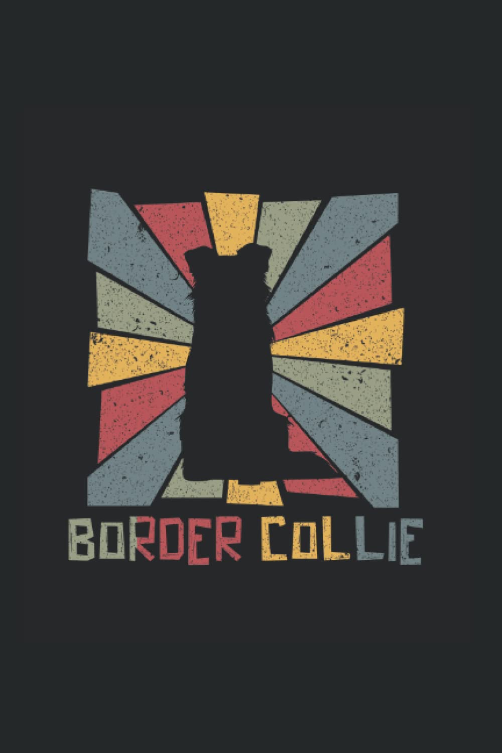 Border Collie: Ruled Notebook dogs Diary Gift Idea dog