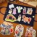 Windkream 12 Set Felt Board Stories Pieces Set Felt Animals Bible Fairy Tales for Preschool Animals Figures Flannel Board Stories for Toddlers Preschool Kindergarten Storytelling (Bible)