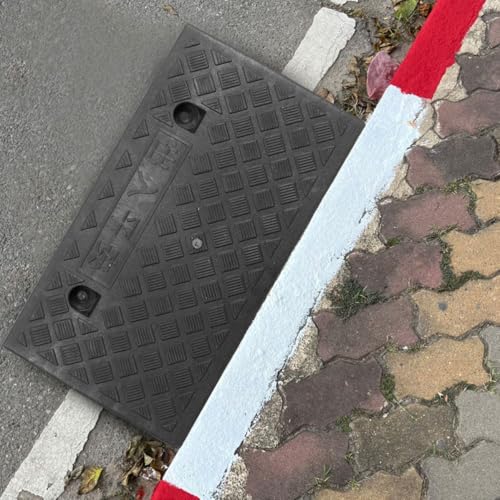 Rampas para coche que evitan roces en escalones y entradas con goma densa no deformable 7