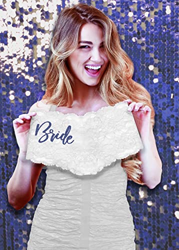 RhinestoneSash Bride Panties - Naughty Gifts for the Bride to Be - Wedding Night, Bridal Shower, Bachelorette Party Gift2
