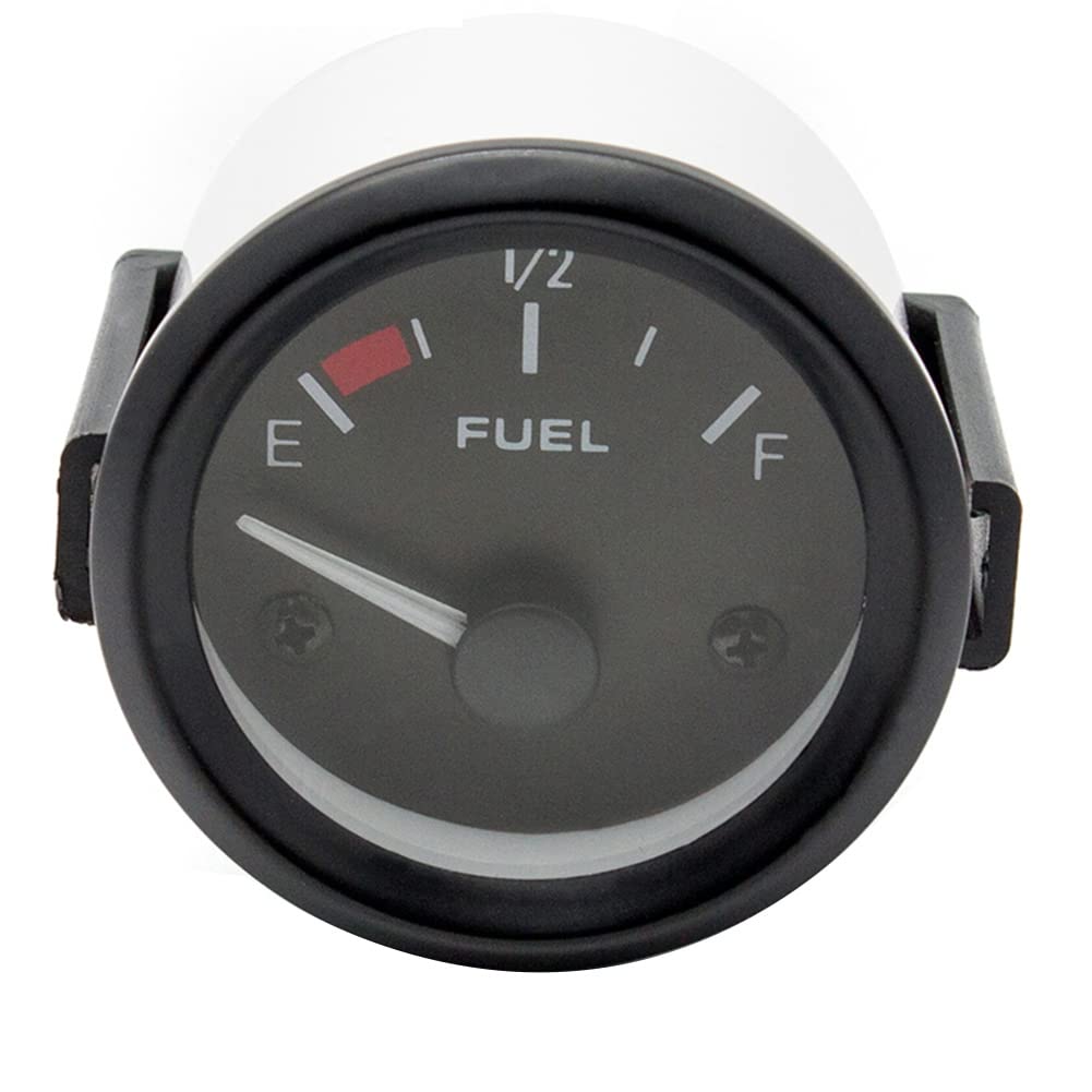 Jauge de Niveau de Carburant Automatique 0-90Ohms 12V/24V Niveau de RéServoir D' 52Mm Universal Car Marine