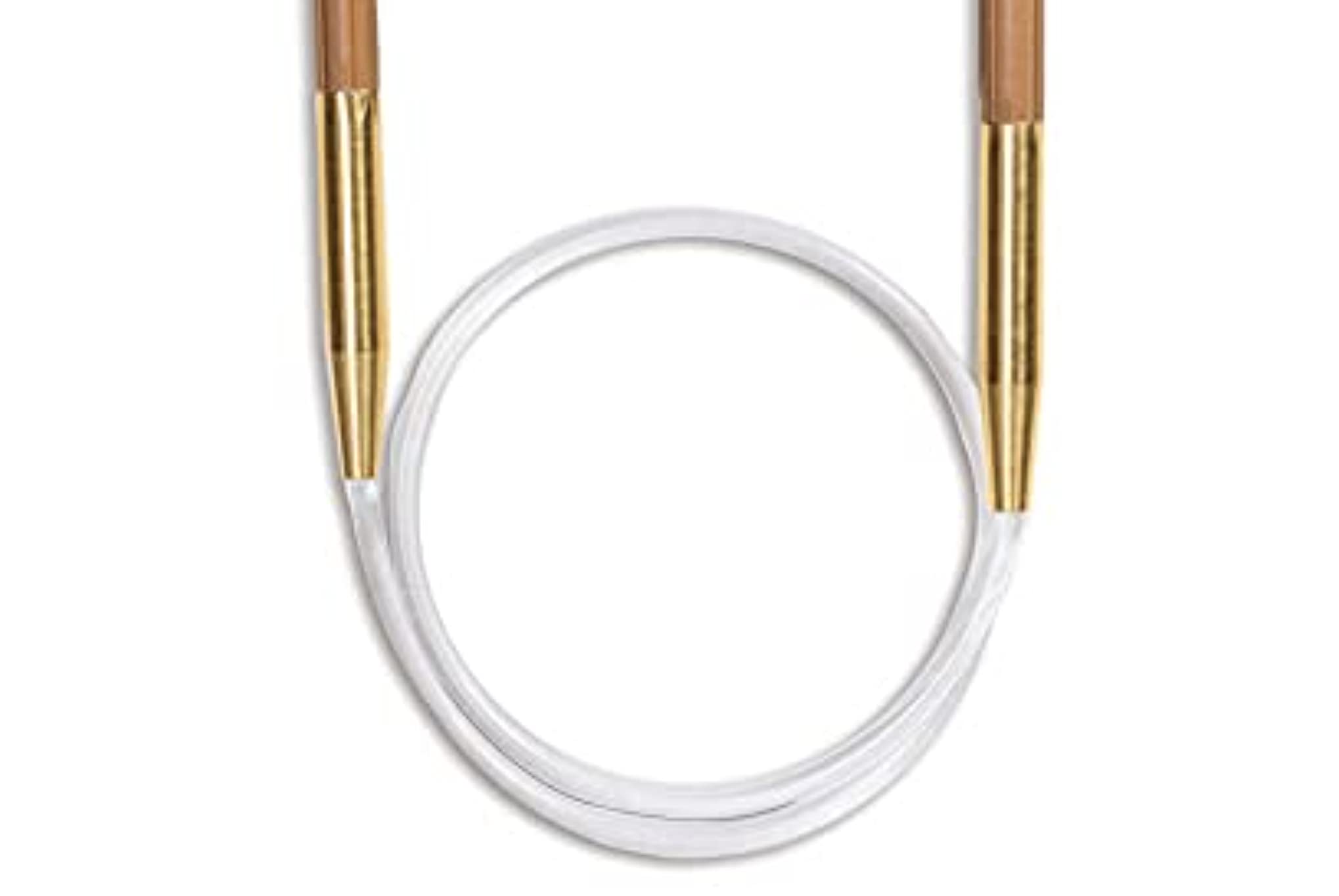 Seeknit KA04292 Bamboo Circular Knitting Needles, Beige, 40 cm x 6.5 mm, 40 cm x 6.50 mm - Image 3