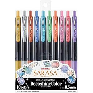 ZEBRA Gel Ballpoint Pen Sarasa Clip...