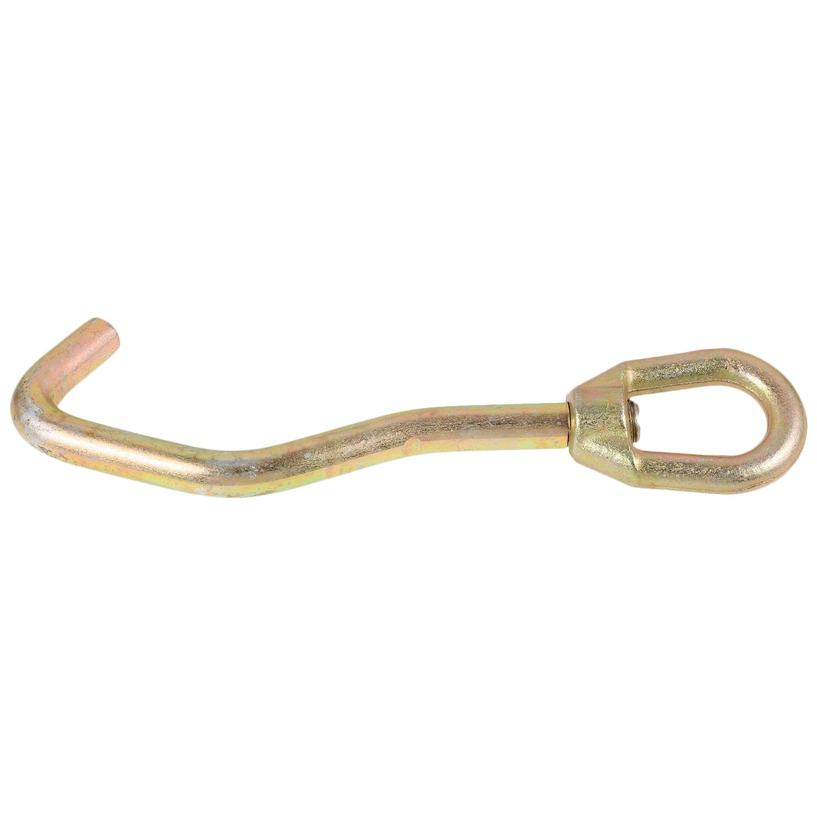 Zerodeko Crochets de Réparation de Carrosserie pour Calibrage de Tôle Tête Ronde de Serpent en Acier Or, Outil Mécanique Auto Polyvalent pour Réparation Automobile
