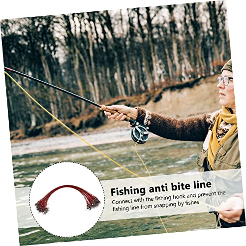 BESPORTBLE 100 piezas de líderes de pesca con anzuelo giratorio miniatura 3