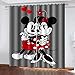 Fgolphd Rideau occultant Mickey Mouse - En tissu imperméable - Pour chambre d'enfant - À œillets - 100 % polyester (100 × 140 (l x H) - 7)