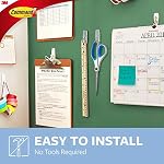Command Medium Clear Wire Toggle Hooks,10 Wall Hooks and 12 Strips, Damage-Free Hanging with Adhesive, Great for Hanging Christmas Decorations, Holds up to 2 lb - Image 4