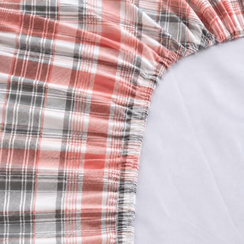 Image of LANE LINEN Symphony 100% Cotton 144TC King Bedsheet Set, 3 Piece, Printed