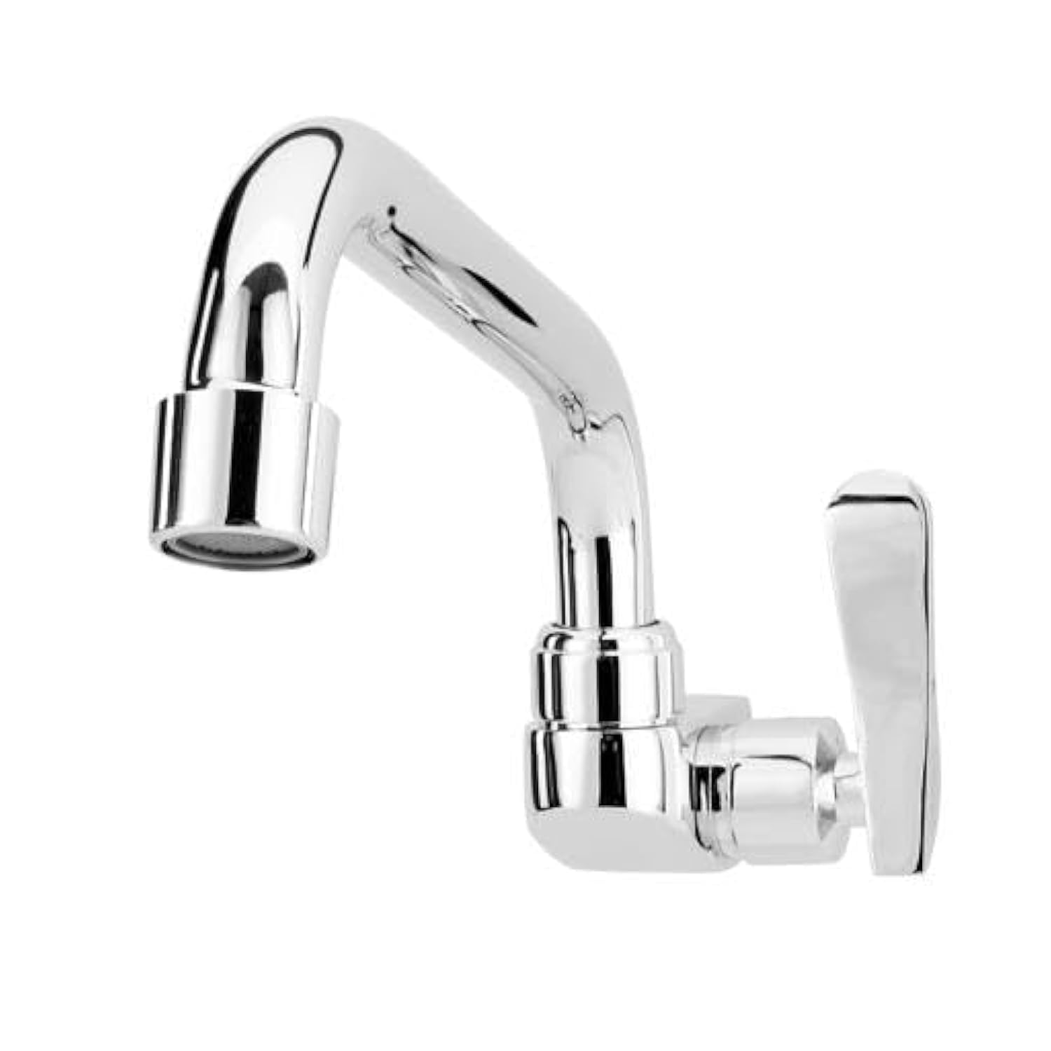 Wall Mounted Sink Tap- GSW61140| Single Hole Mounted Taps for Kitchen and Bathroom| Material in Chrome Color