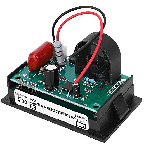 Image of DL85-2041 Ammeter Voltmeter Panel Mounting Meter Display Digital Current Voltage Power Energy Meter Multimeter AC 80V-300V 0-50A Amp Voltage Power Meter Tester