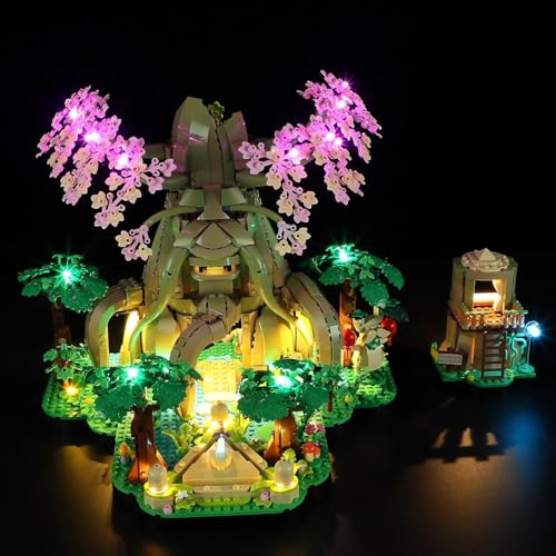Mililier LED Light Kit for Lego 77092 Great Deku Tree