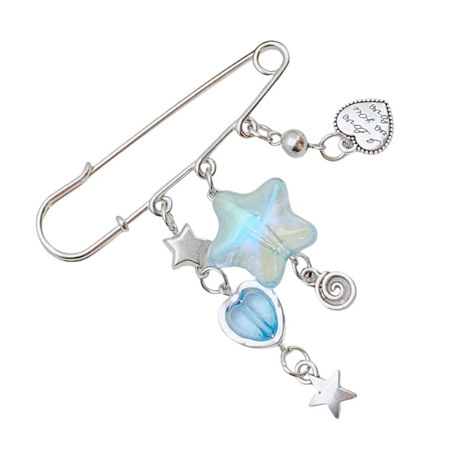 450円〜　オーダー受付♬ハンドメイドチャーム Amazon.co.jp: KASFDBMO 多用途安全ピンチャーム 取り外し可能な