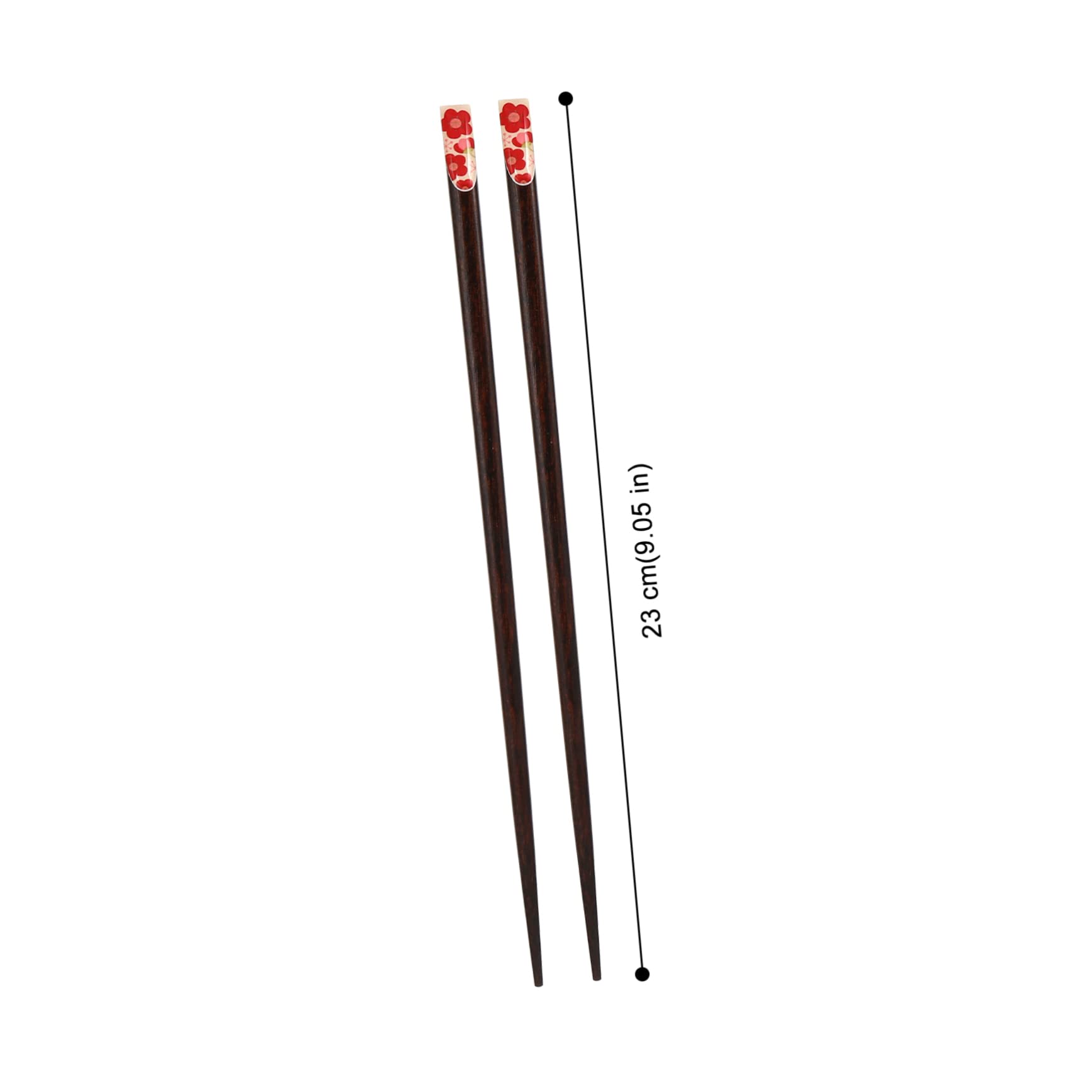 Générique Support de Baguettes 8 Paires de Baguettes de Style Japonais Ensembles d'ustensiles de Voyage en argenterie Baguettes de Voyage en Bois et Bambou Baguettes japonaises Traditionnelles