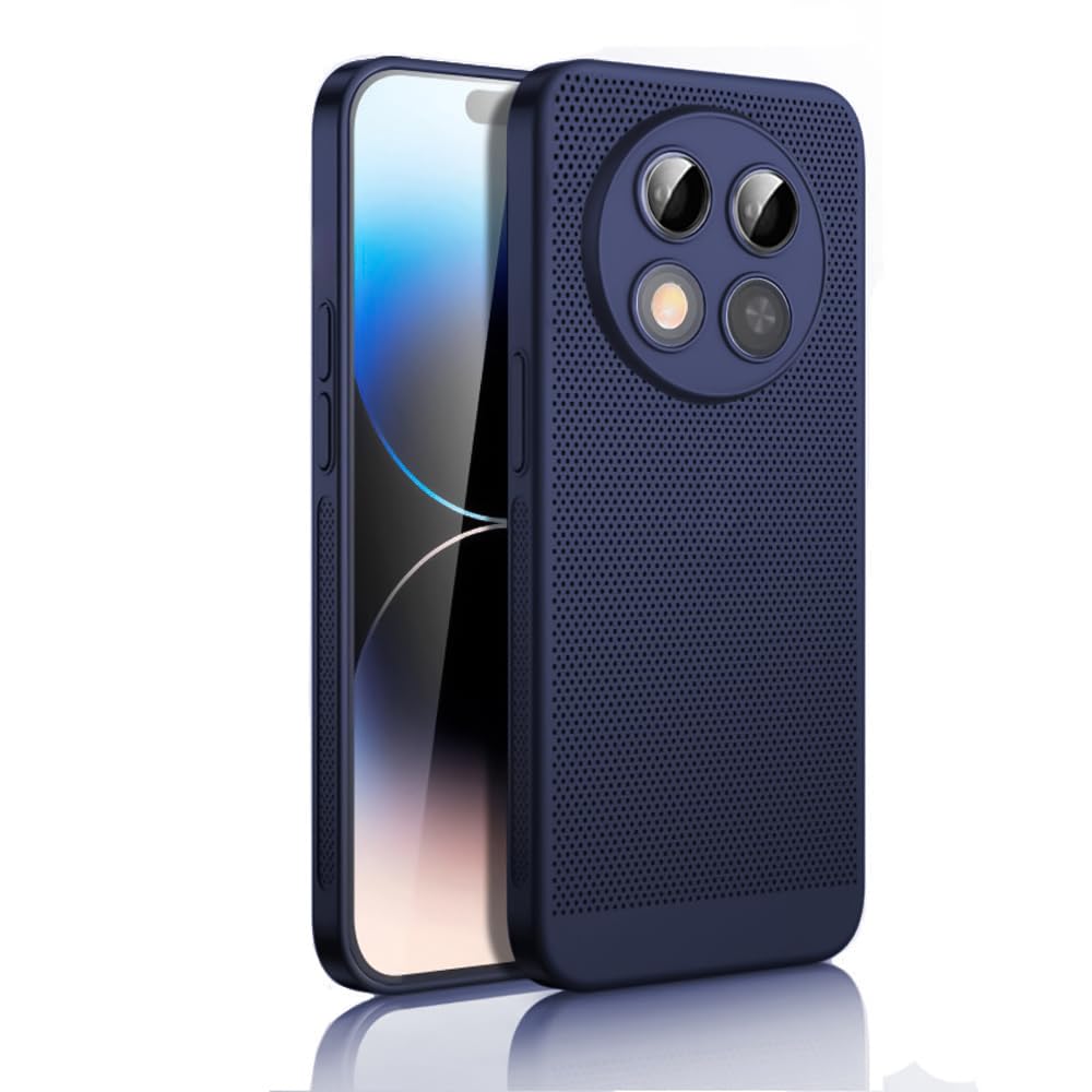 Dl3 Mobilak Case For Honor X9C Heat Dissipation Case with Built-in Camera Lens Protector Slim Fit Breathable Cooling Anti-Fingerprint Hard PC Back Shockproof Cover