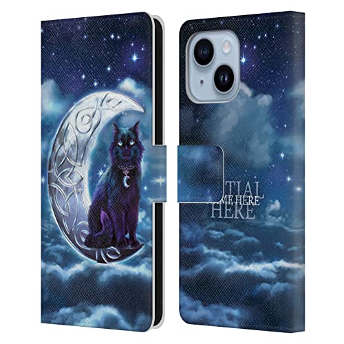 Coque portefeuille iPhone 14 Plus en cuir Brigid Ashwood avec fentes pour cartes
