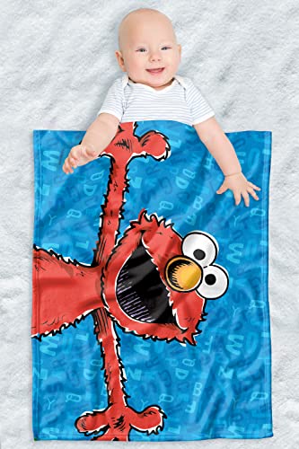 LOGOVISION Sesame Street Lightweight Baby Blanket, 30