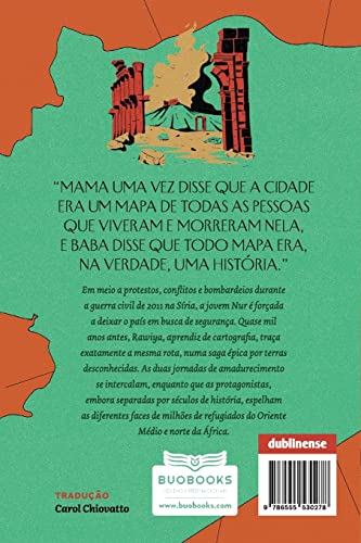 O mapa de sal e estrelas