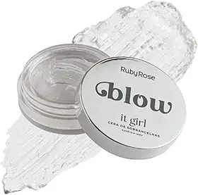 Cera de Sobrancelhas Ruby Rose It Girl E2506 - Fixação Duradoura para Um Olhar Impecável