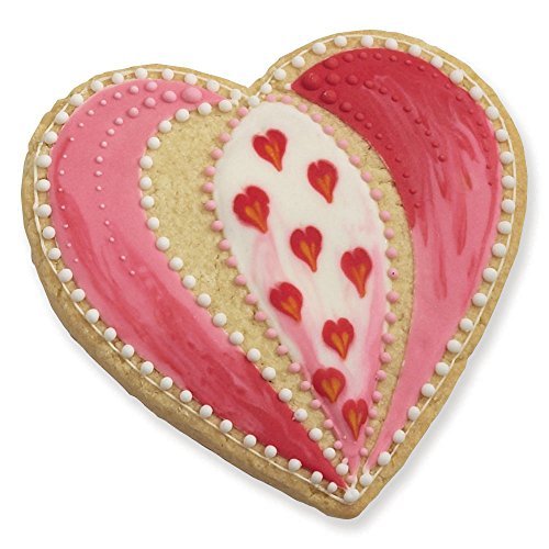 Cortador de biscoito Ann Clark extra grande de coração, 13 cm