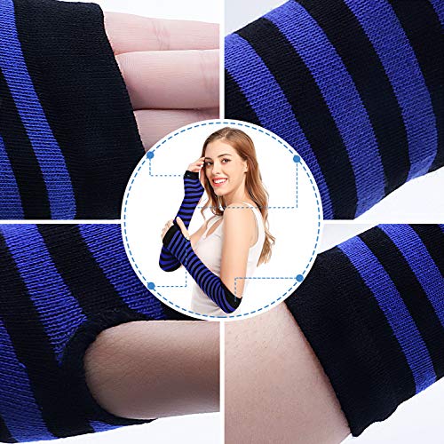 Image of Bienvenu Punk Gothic Rock Long Arm Warmer Fingerless Gloves