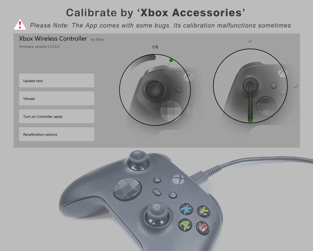 ElecGear TMR-X1914 - Set di 2 piastre di ricambio per controller Xbox Series S/X, TMR Hall e saldature e utensili di riparazione