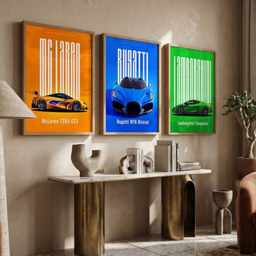 Image of kotart Big Sports Car paintig for living room