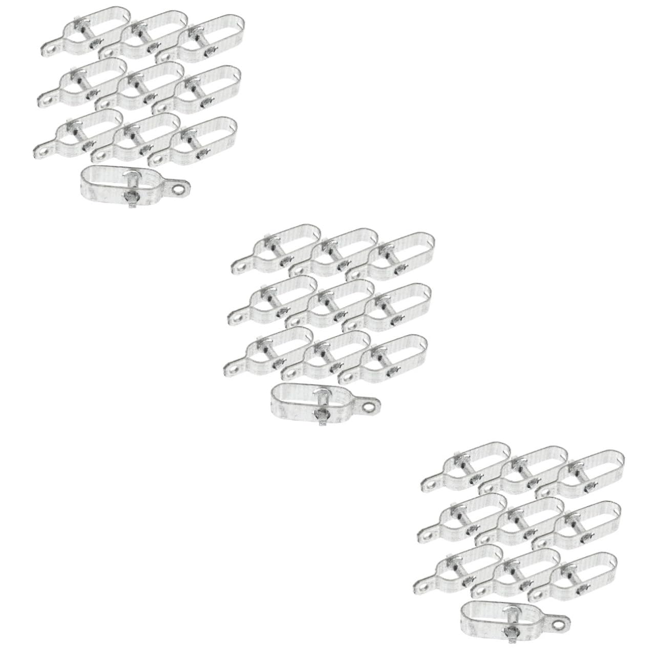 Alipis 3 Set Tendifilo Filo Inossidabile Intrecciare Tenditore Argento Tenditore Per Tendicavo Tenditore Da Giardino Tensione Della Fune Ferro Da Stiro Silver 10 Pezzi * 3