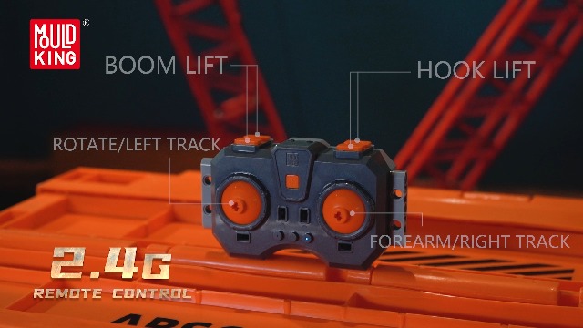 Amazon.com: Mould King 17015 Technology Crawler Crane Building