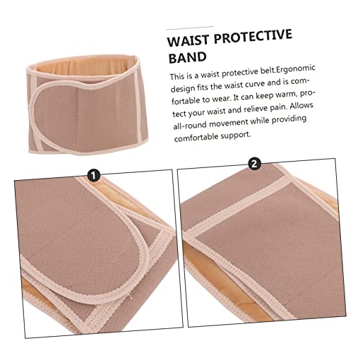 Faja lumbar de soporte y calentamiento para cintura, talla S miniatura 2