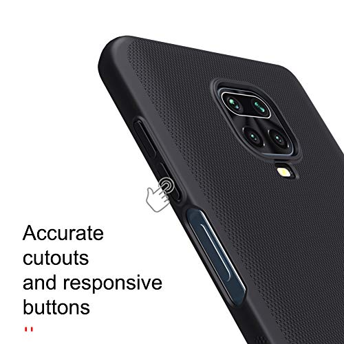 Image of for Xiaomi Redmi Note 9S / Redmi Note 9 pro Case,Nillkin [with Kickstand] Frosted Shield Anti Fingerprints Hard PC Case Back Cover for Xiaomi Redmi Note 9S / Redmi Note 9 Pro / Note 9 Pro Max (Blue)
