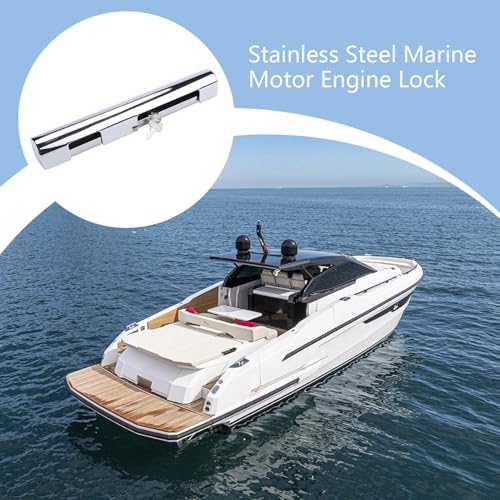 Barre de verrouillage de moteur hors-bord en acier inoxydable pour yachts